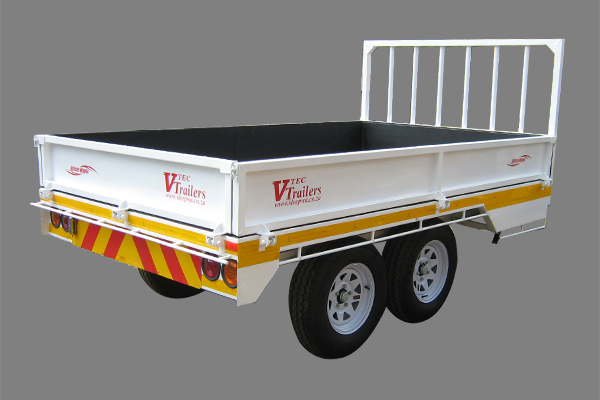 2300kg GVM Double Axle Dropside Trailer – 3.0mm x 1.8m (Model SB9D)