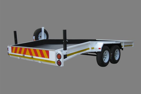 3000kg GVM Double Axle Angled Car Trailer – 6.0m x 2.0m (Model SB15C)
