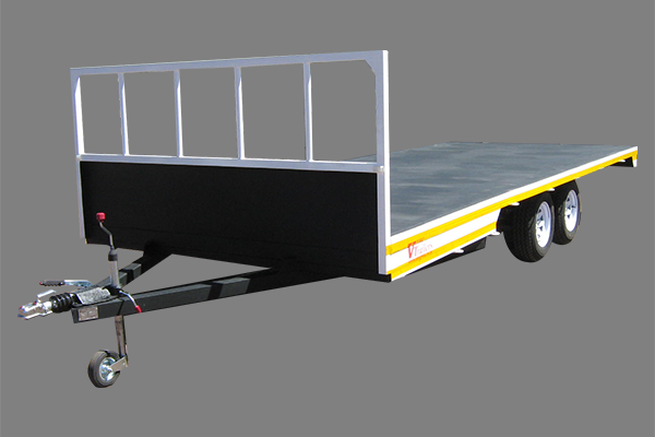 3000kg GVM Double Axle Flatbed Trailer – 6.0mm x 2.2m (Model SB12)