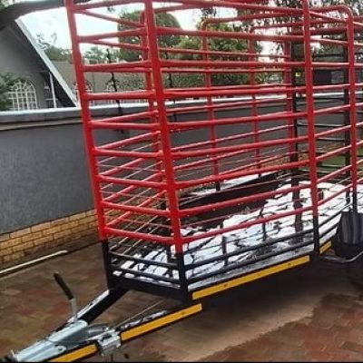 Double Axle Cattle Trailer